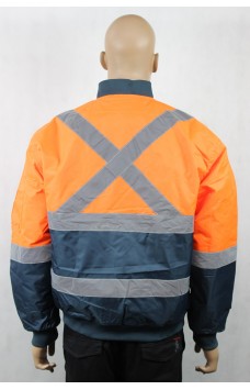 2259# Jackets with cross reflective tape